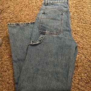 Princess Polly Blue Relaxed Jeans